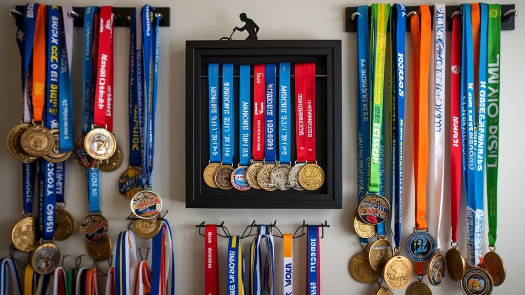 Top Race Medal and Bib Display Ideas for Marathon and Triathlon Athletes