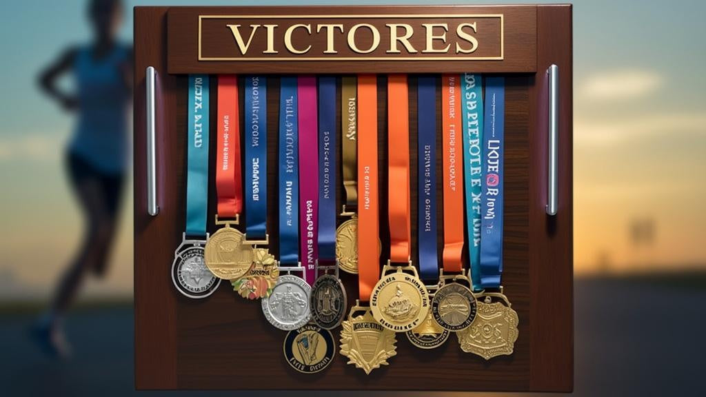 The Best Race Medal Display for Athletes Who Love to Compete