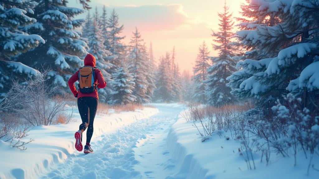 How to Safely Run on Snowy Trails