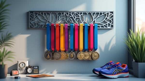 The Best Running Medal Hanger Display for Marathon Finishers