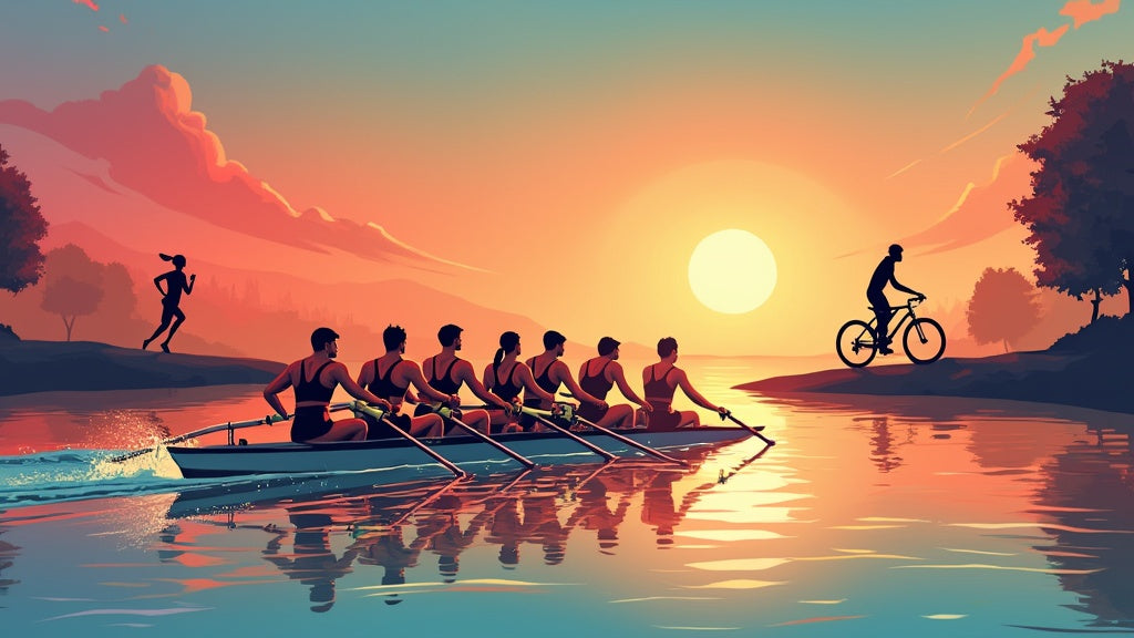 How Rowing Boosts Endurance for Runners and Triathletes