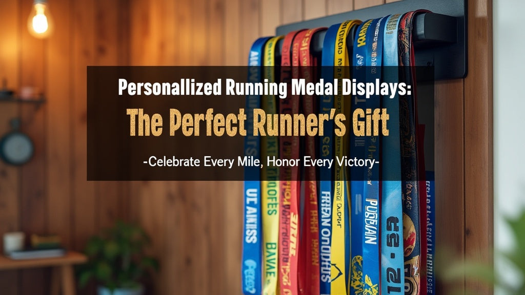 Personalized Running Medal Displays: The Perfect Runner's Gift