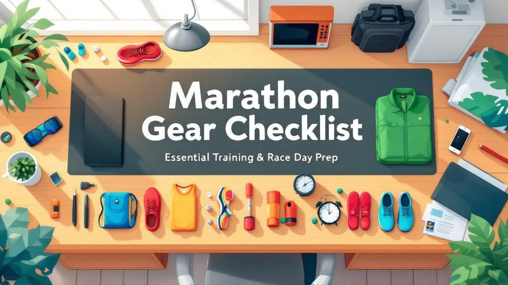 Marathon Training Gear Checklist for Race Prep