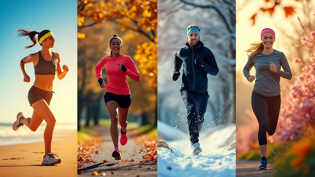 Top Sweatband and Headband Set for Runners Who Train Year-Round