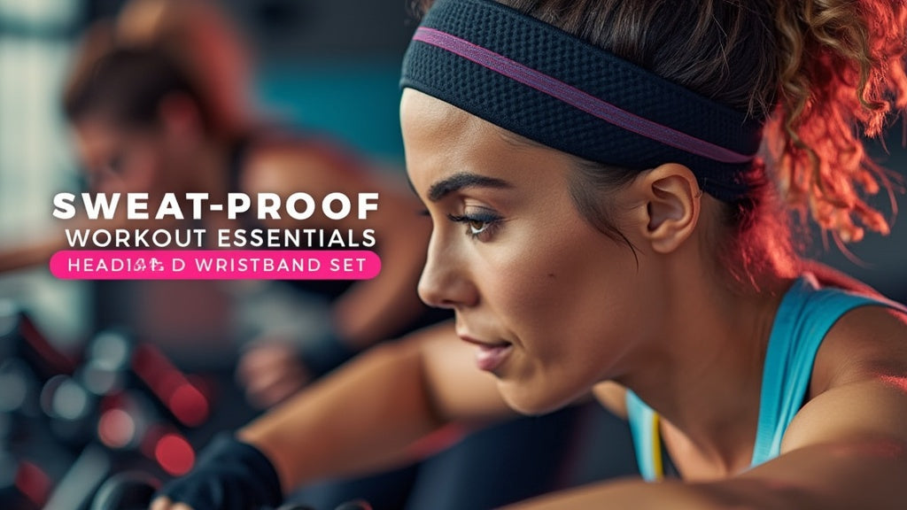 The Best Sweat-Proof Headband and Wristband Set for Intense Workouts