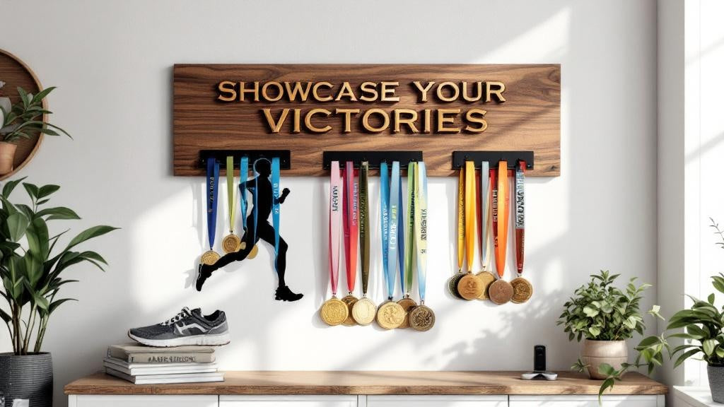 Best Medal Hanger Displays for Runners Who Collect Medals