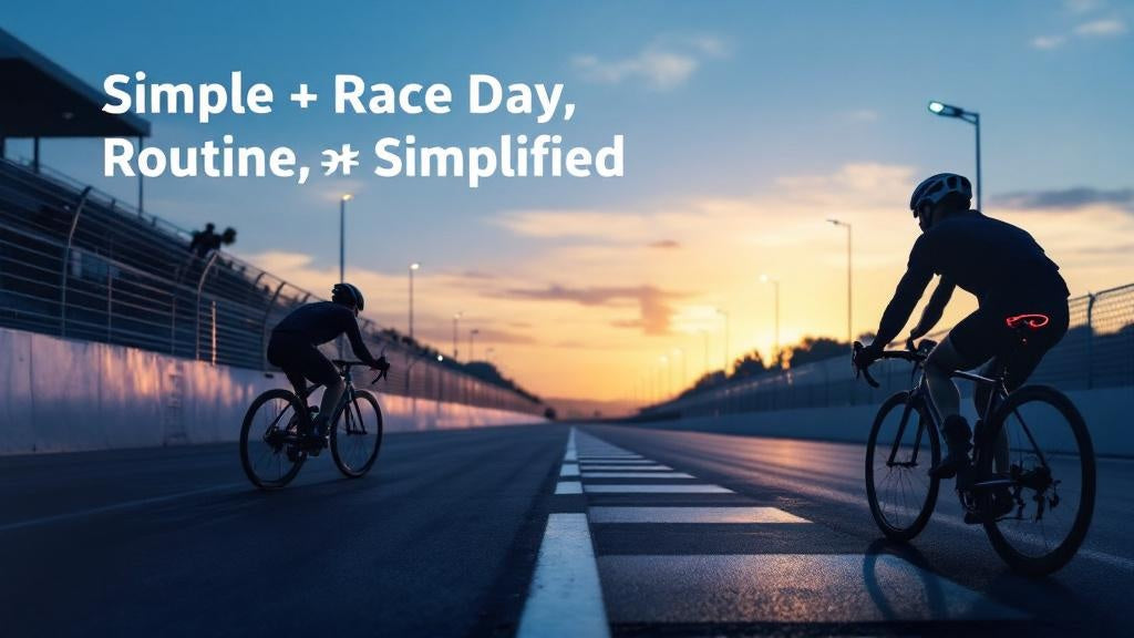 Simple Race Day Routine for Consistent Performance