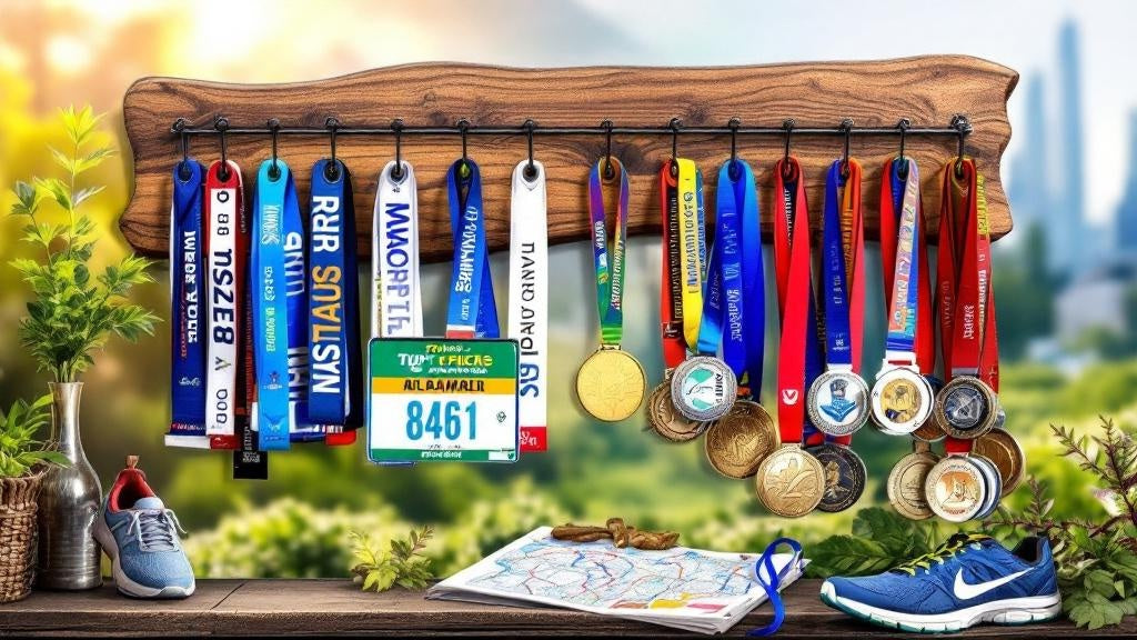 The Best Race Bib and Medal Holders for Marathon and Trail Runners