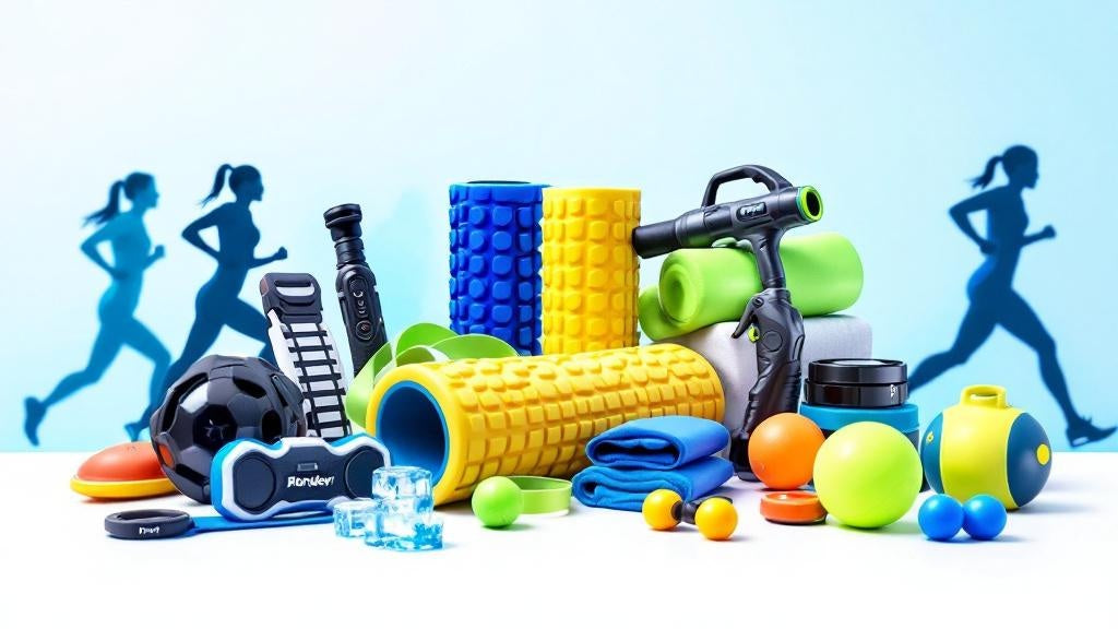Best Recovery Tools for Runners: Foam Rollers, Massage Guns, and More