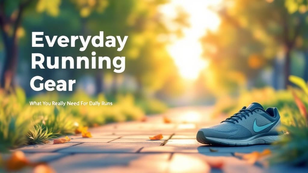 Running Gear Essentials for Everyday Running