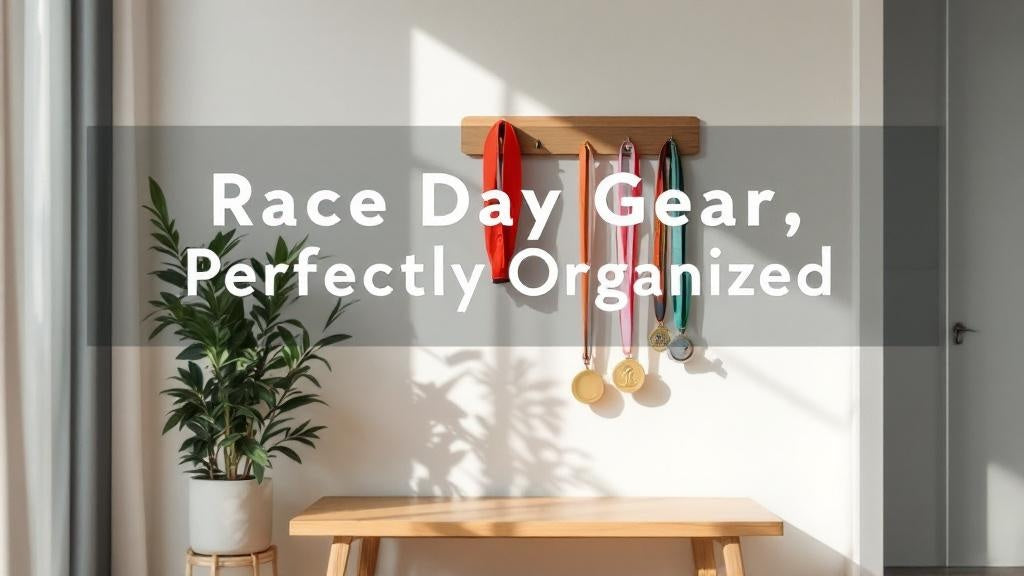 The Best Running Bib and Medal Holder for Organizing Race Day Gear