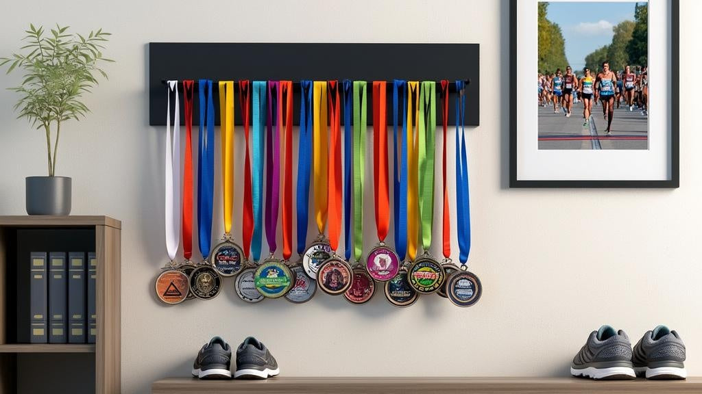 The Best Race Medal Holder Wall Hanger for Marathoners