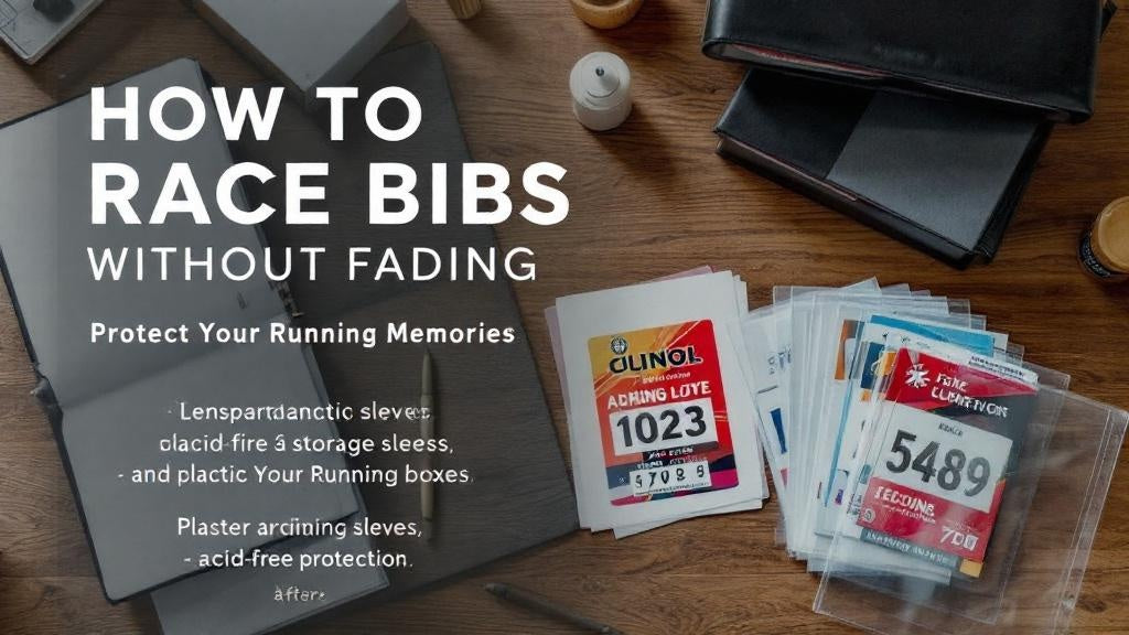 How to Store Race Bibs Without Fading