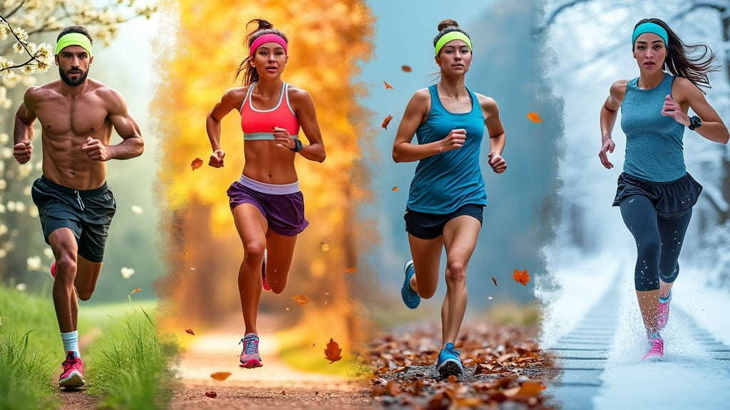 Top Sweatband and Headband Set for Runners Who Train Year-Round