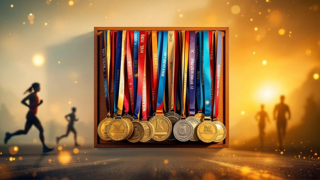 The Best Race Medal Display for Athletes Who Love to Compete