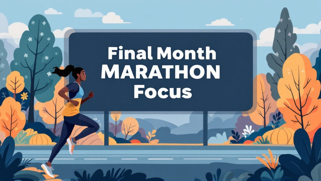 What to Focus on During the Final Month of Marathon Training