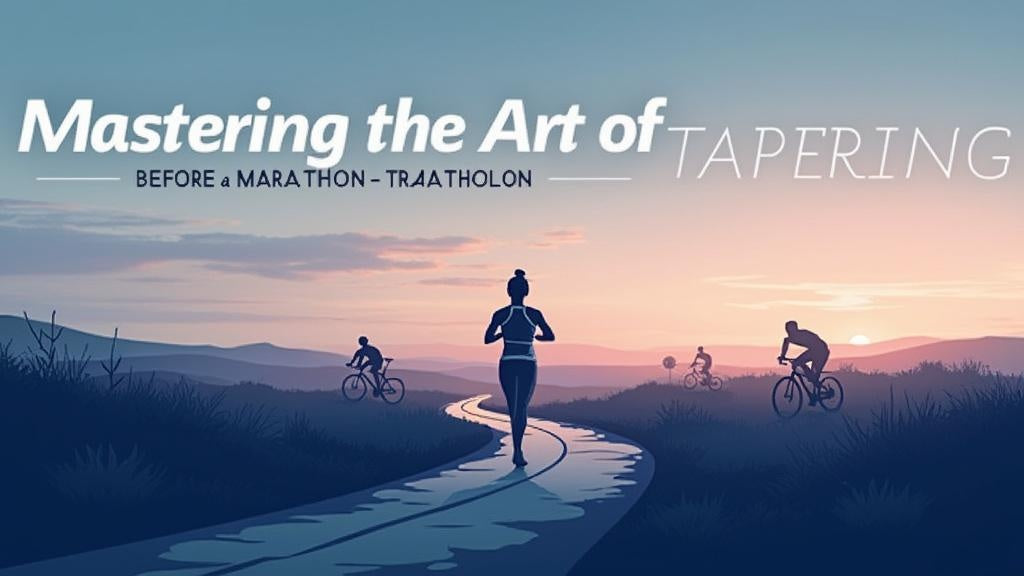 Mastering the Art of Tapering Before a Marathon or Triathlon