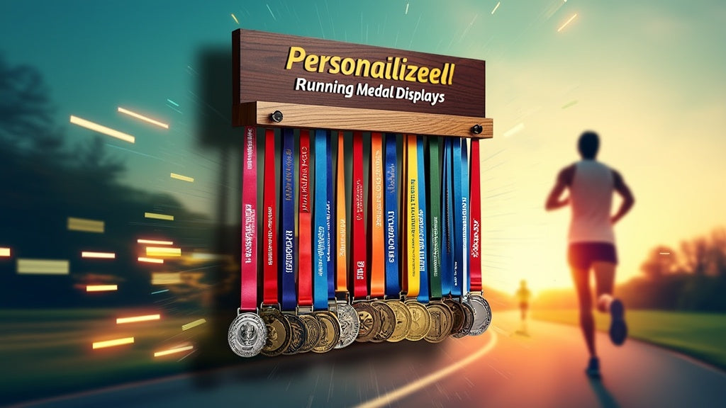 Personalized Running Medal Displays: The Perfect Runner's Gift