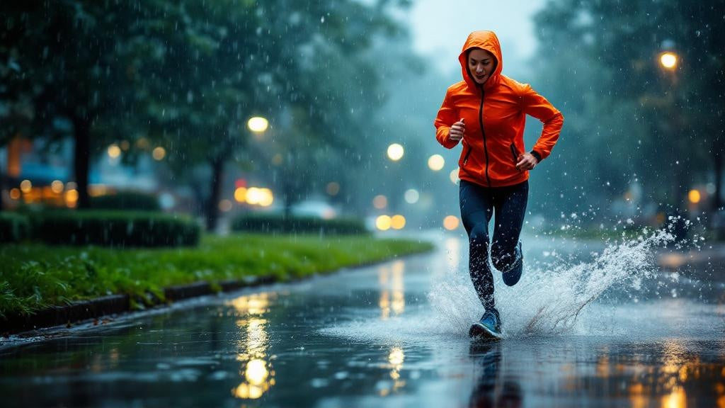 How to Stay Dry While Running in the Rain