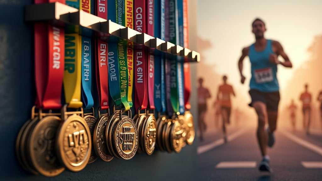 The Best Running Medal Hanger Display for Marathon Finishers