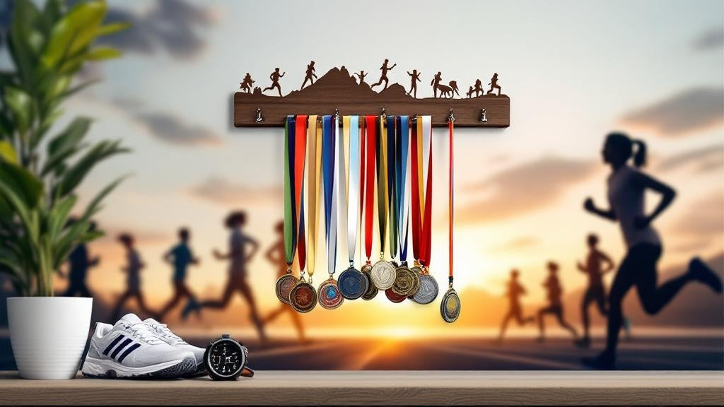The Best Race Medal Holder Wall Hanger for Long-Distance Runners