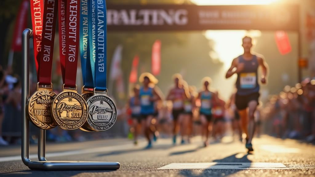 Best Metal Holder for Medals to Display Marathon Achievements