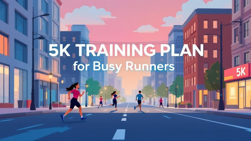 5K Training Plan for Busy Runners