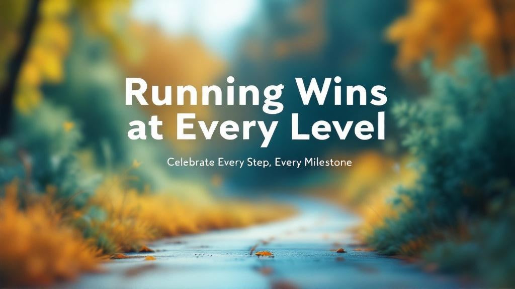Celebrating Running Milestones at Any Level