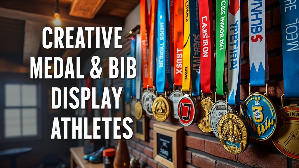 Top Race Medal and Bib Display Ideas for Marathon and Triathlon Athletes