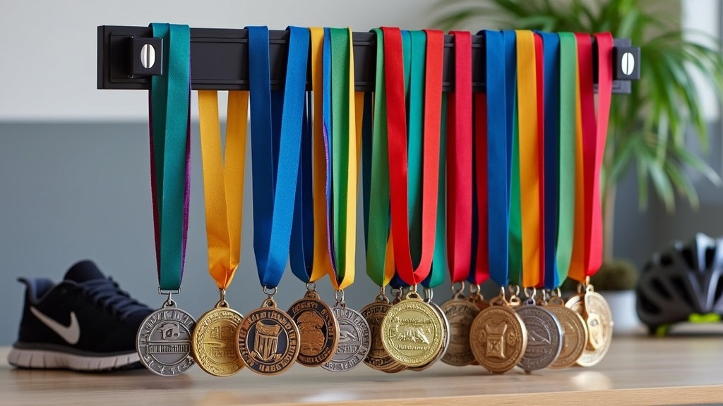 Best Medal Display Holder for Runners and Triathletes to Organize Medals