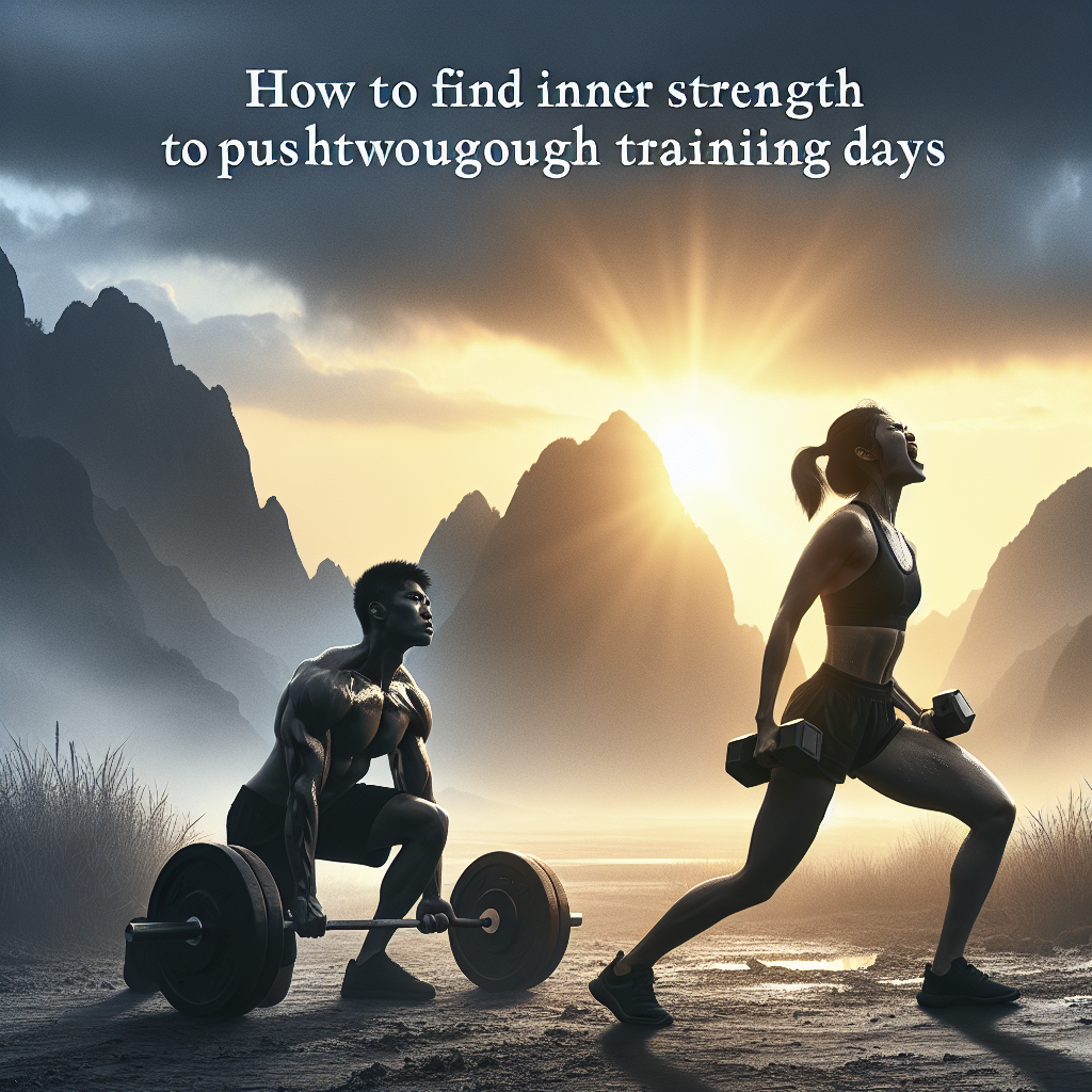 How to Find Inner Strength to Push Through Tough Training Days