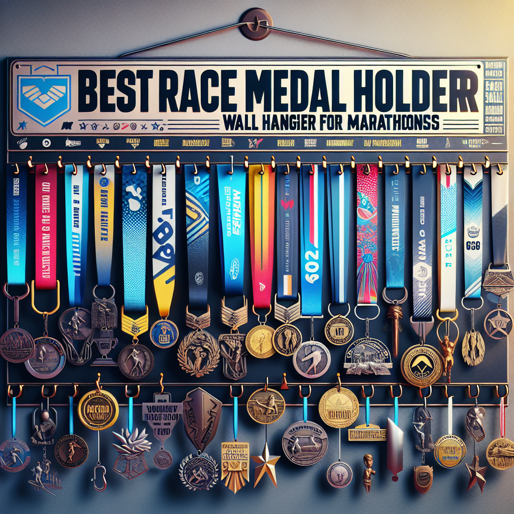 The Best Race Medal Holder Wall Hanger for Marathoners