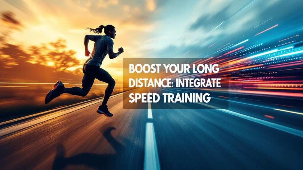 How to Incorporate Speed Training into Long-Distance Running