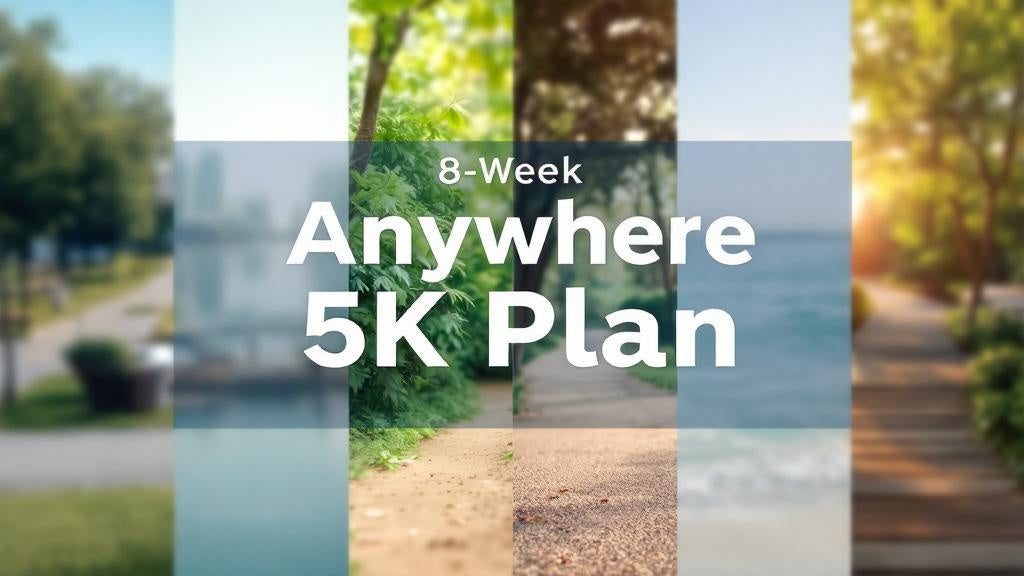 8 Week 5K Plan You Can Follow Anywhere