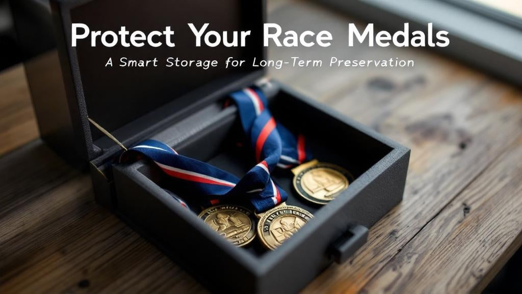 How to Store and Protect Race Medals Long Term