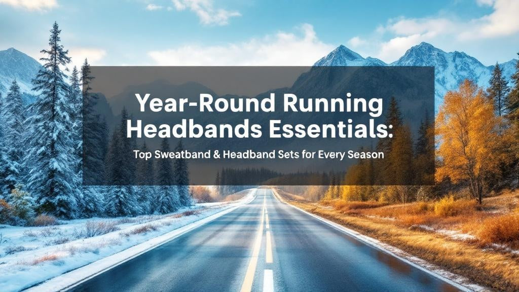 Top Sweatband and Headband Set for Runners Who Train Year-Round