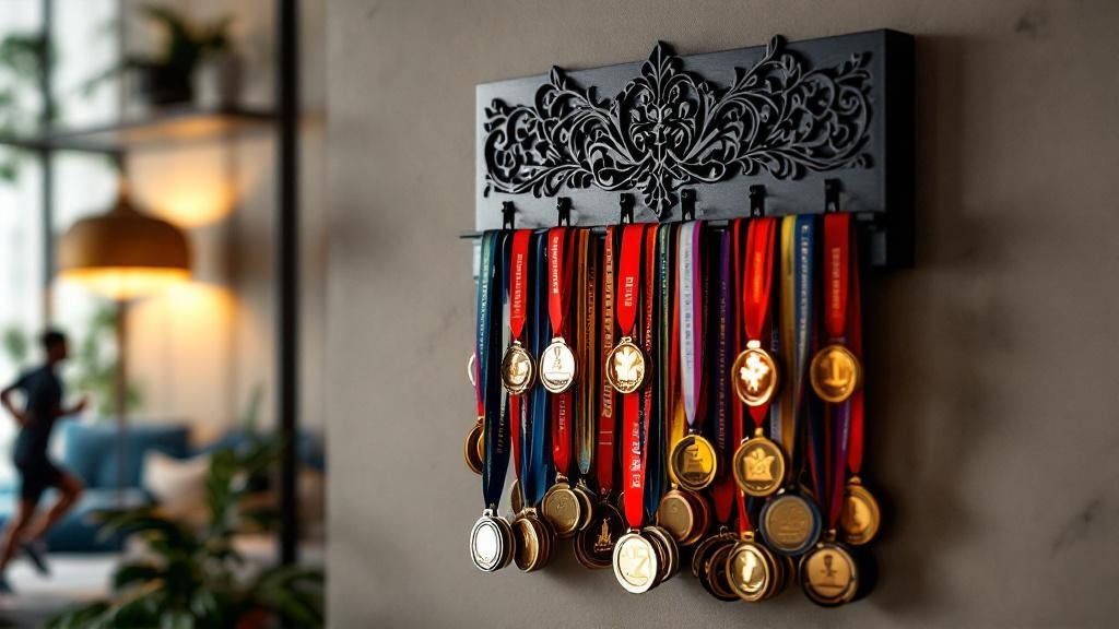 Best Medal Holders for Runners to Display Their Race Day Medals