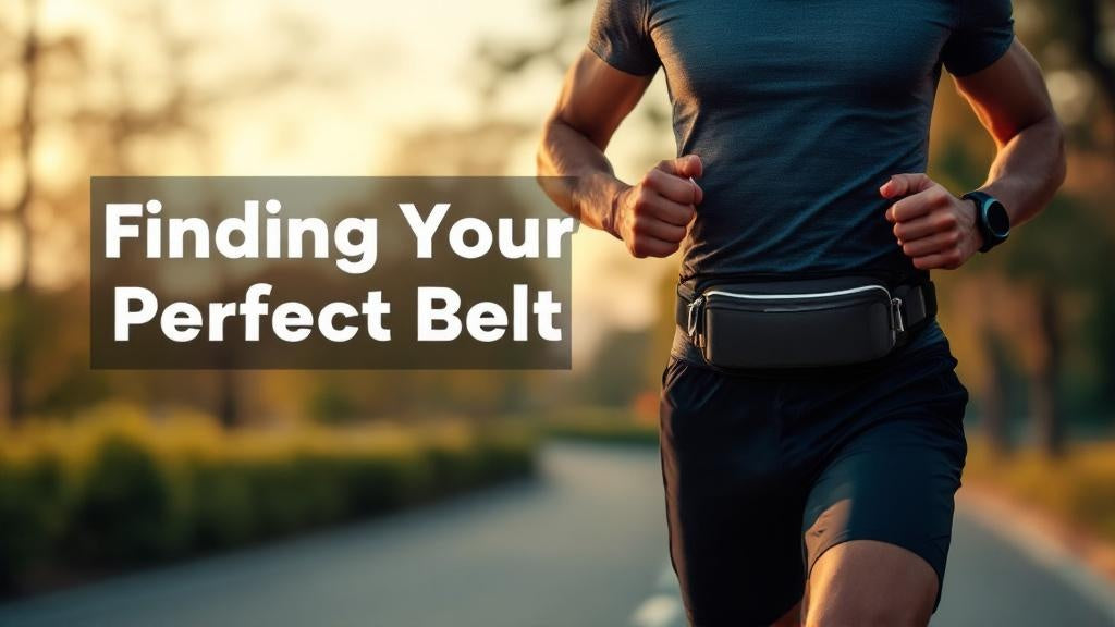 How to Choose the Right Running Belt for Your Training