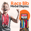 Race Bib and Medal Display