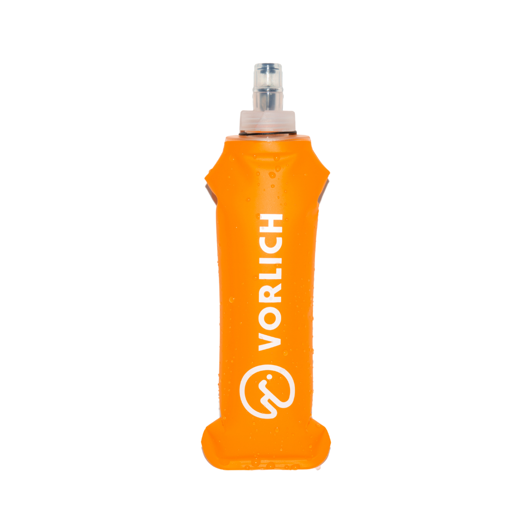 Vorlich folding water bottle for running — collapsible and leak-proof