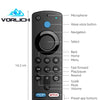 Vorlich® Amazon Fire Replacement Remote Control - 4K Ultra HD HDR Fire TV Stick - 3rd Gen Voice Control