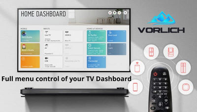 Vorlich® AN-MR20GA Universal Remote Control for LG Smart TV - Voice Control - Mouse Pointer Function - Direct Replacement for LG AN-MR19BA (2019 Model) & LG AN-MR20GA (2020 Model)